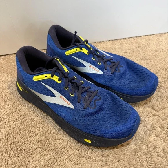Brooks Ghost Max Running Shoes Mens Size 10.5 Blue Cushioned Road Athletic - Picture 3 of 9